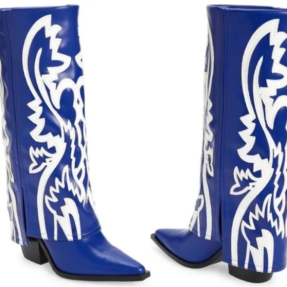 Shoes - Azalea Wang Cowgirl Boots